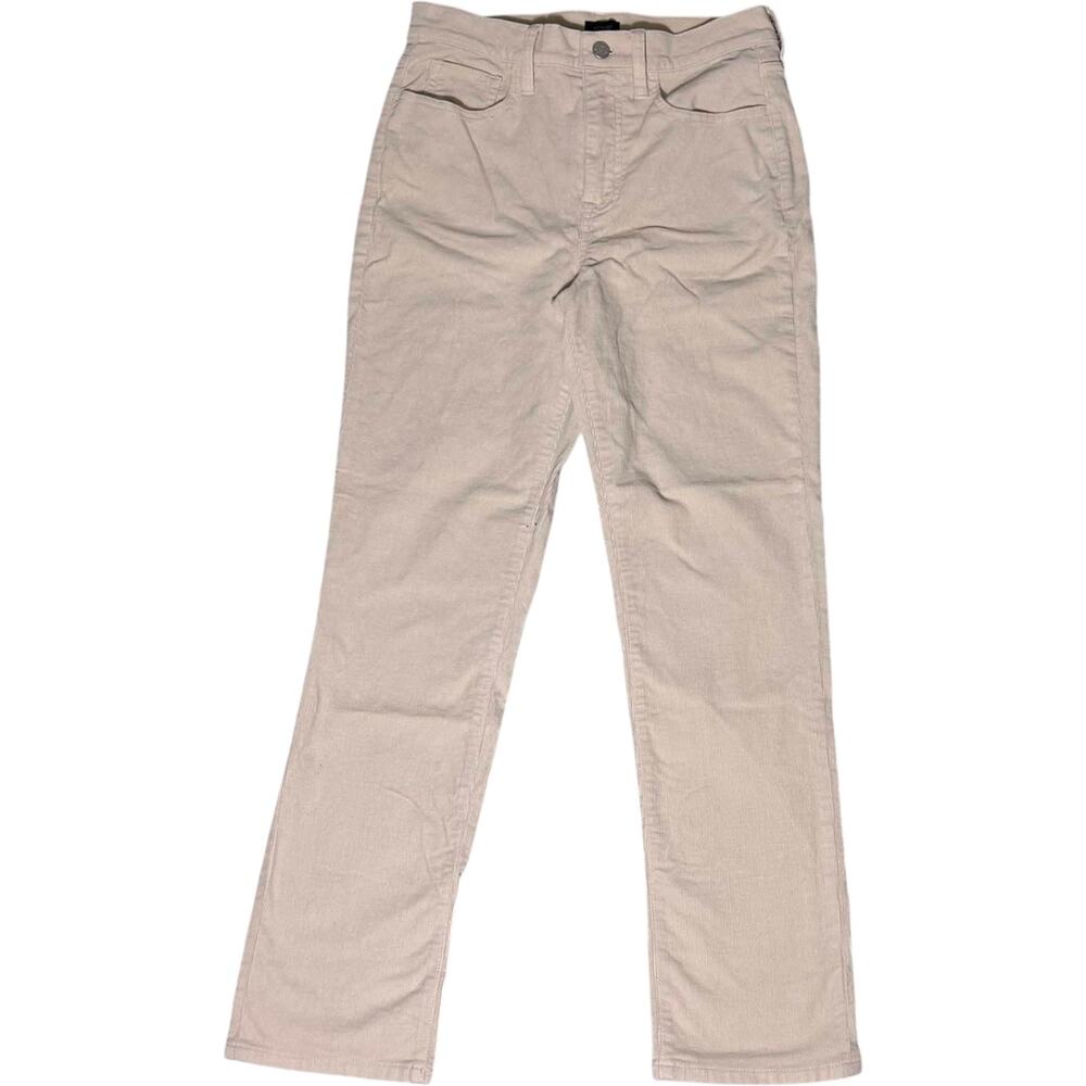 J.crew Oatmeal Corduroy Full-Length Essential Straight Pant Women's 27 Art Girl